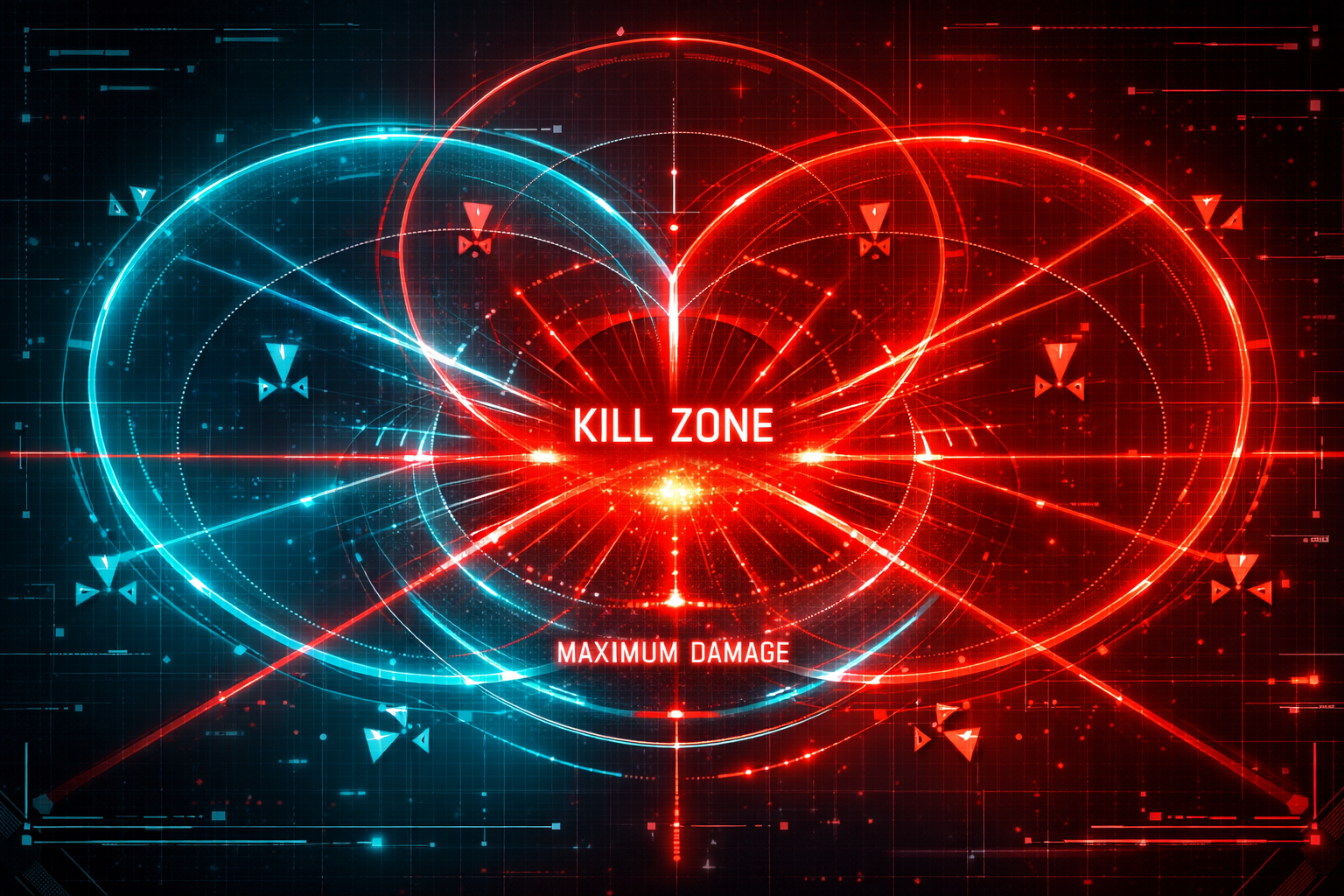 Öldürme bölgesi ve çapraz ateş görseli